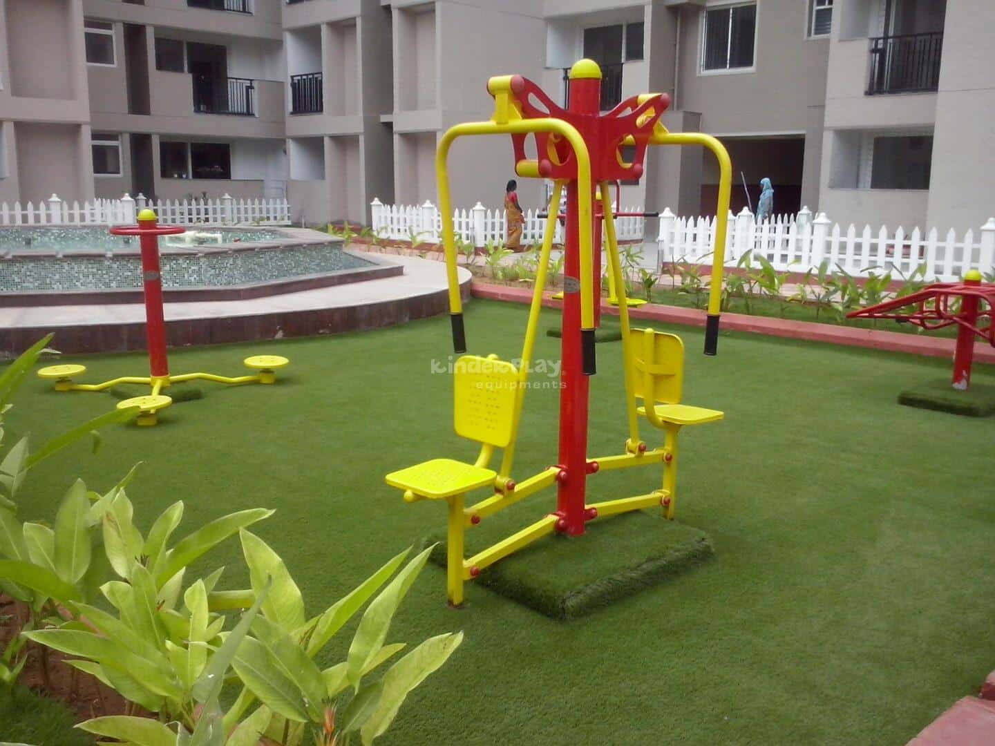 Image depicting outdoor play equipments